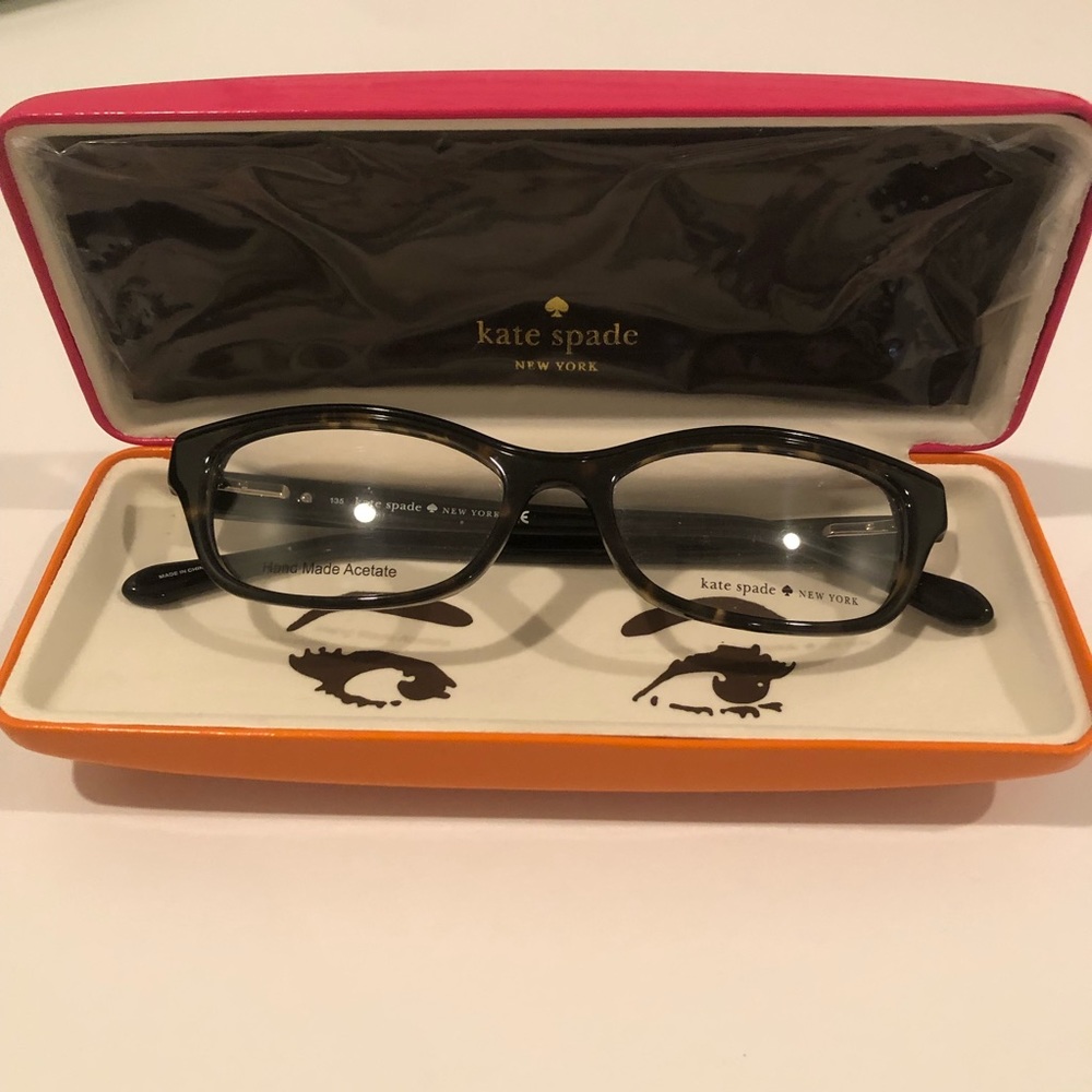 New Kate Spade Glaases with Stickers and Original Case